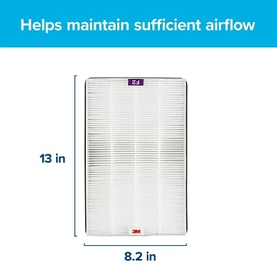 Cheap 💯 Air Purifier Filters Filtrete Premium Allergen, Bacteria & Virus True HEPA Room Air Purifier Filter (FAPF-F2N-4) 😀 - Image 2