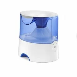 Best reviews of 🌟 Humidifiers Crane Warm Mist Humidifier With Bacteria Free Mist, 0.5 Gal., Blue/White (EE-5202H) ✔️