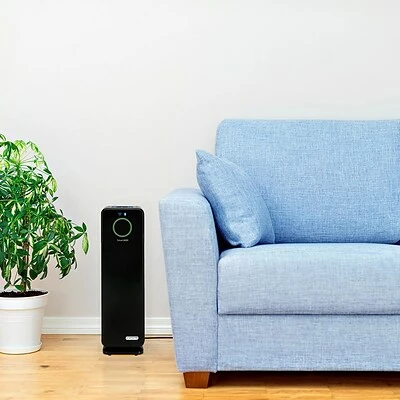 Promo ✨ Air Purifiers GermGuardian 22" Smart Elite 4-in-1 Air Purifier With True HEPA Filter, WiFi, Black (CDAP4500BCA) 💯 - Image 8