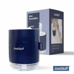 Deals 🔔 Humidifiers JussStuff Snow Mountain Mini Humidifier, Blue (OJN100032) 👍