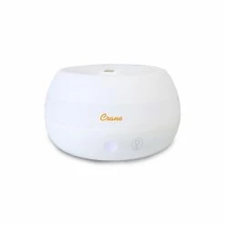 Wholesale 😉 Humidifiers Crane 2-in-1 Personal Ultrasonic Cool Mist Humidifier & Essential Oil Diffuser, 0.2 Gal., White (EE-5951AD) 👏