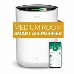 Promo ⭐ Air Purifiers 3M Filtrete Smart 150 Sq Ft Medium Room Air Purifier, White (FAP-SC02N) ✔️