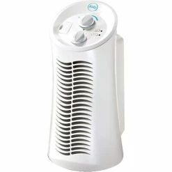 Best Sale 🤩 Air Purifiers Febreze Mini Tower Hepa-Type Air Purifier, Gray (FHT180W) 🥰