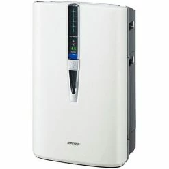 New 🔔 Air Purifiers Sharp® 245 CFM Plasmacluster® 3 Speed Air Purifier With HEPA Filter And Humidifying Function; White 🎉