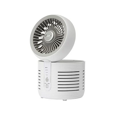 Best Sale ✔️ Air Purifiers Crane True HEPA Tabletop Air Purifier, White (EE-5073) 🔔